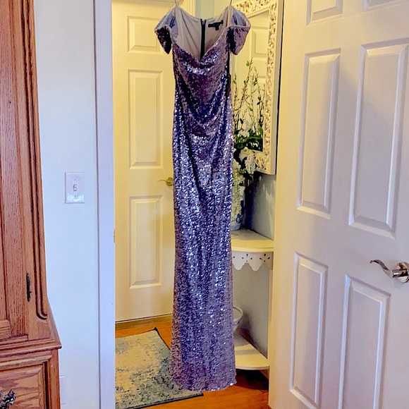Stunning Wisteria Sequin Gown - Picture 1 of 4